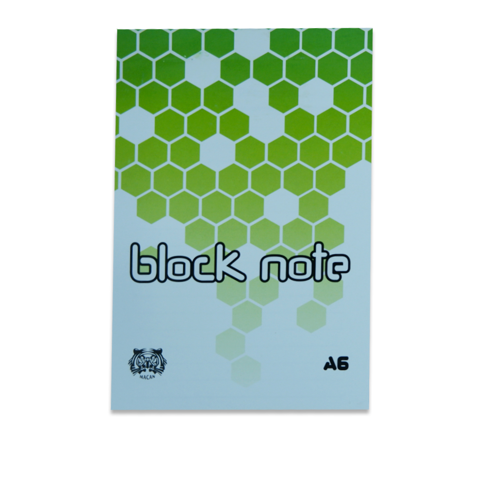 

Block Note Macan HVS A6 50 Lembar - 10 Pcs/Pack