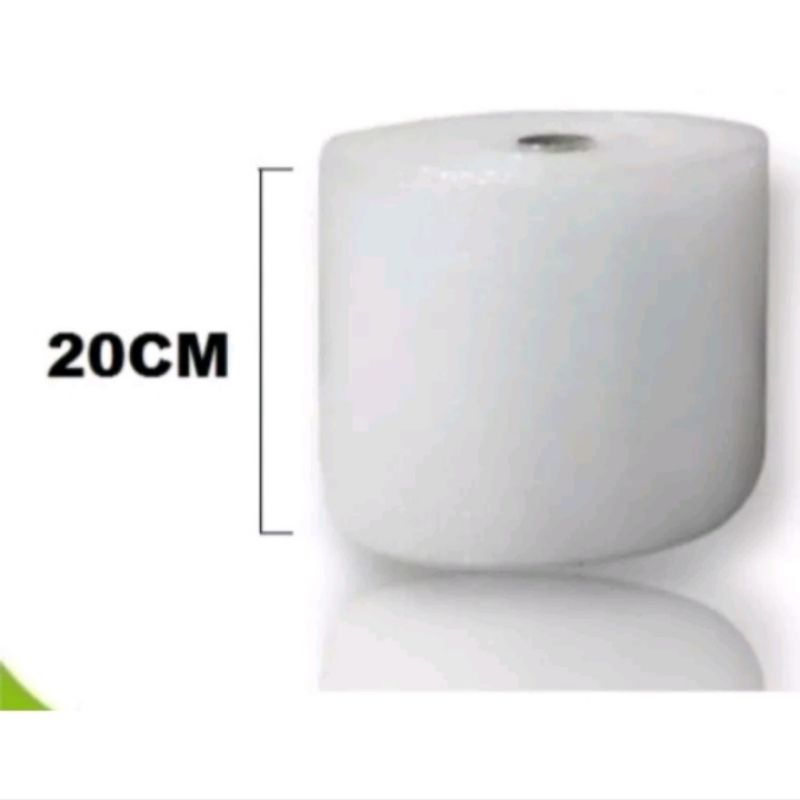 

Tambahan packing paket buble wrap bening lebar 20 cm /1 meter
