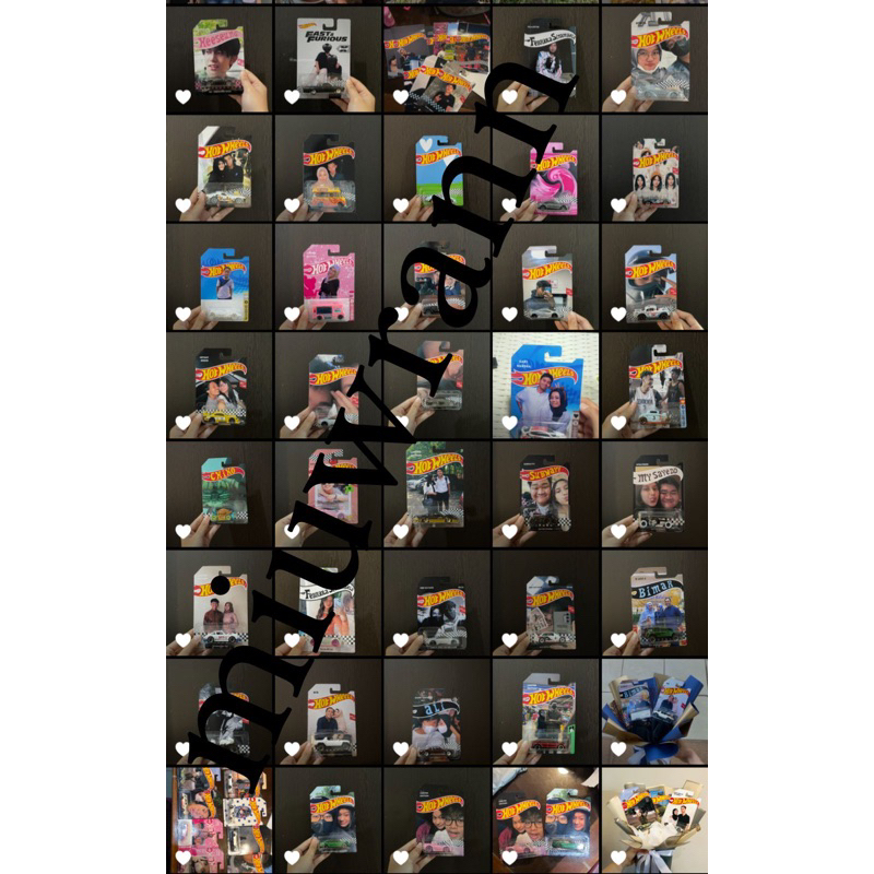 Custom Card Hotwheels