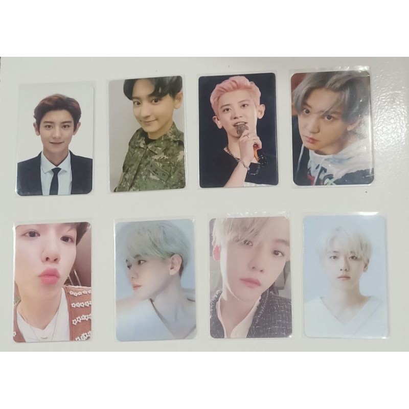 (booked)photocard pc chanyeol tihol elyxion