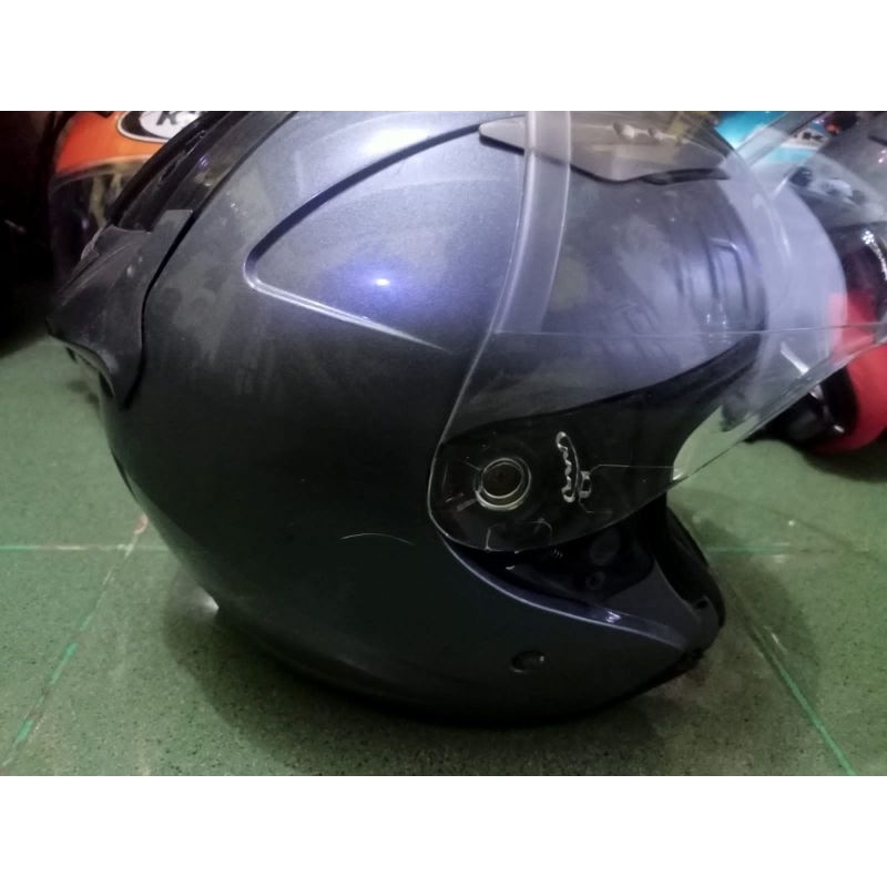 Helm KYT Galaxy Slide Grey Second Original