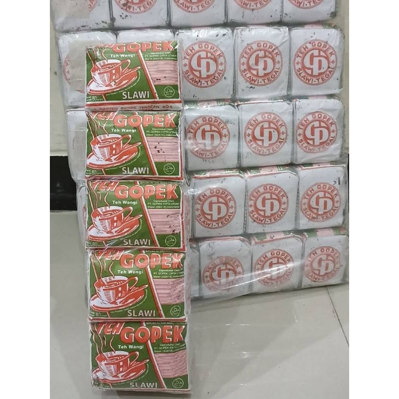 

Teh Gopek 1 Slop 80gram x 5Pcs