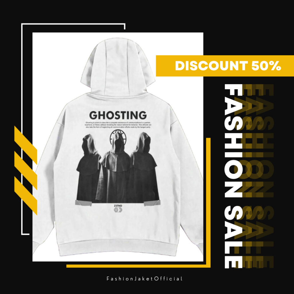 HOODIE PRIA DISTRO SUWITER PRIA WANITA DISTRO HOODIE GHOSTING