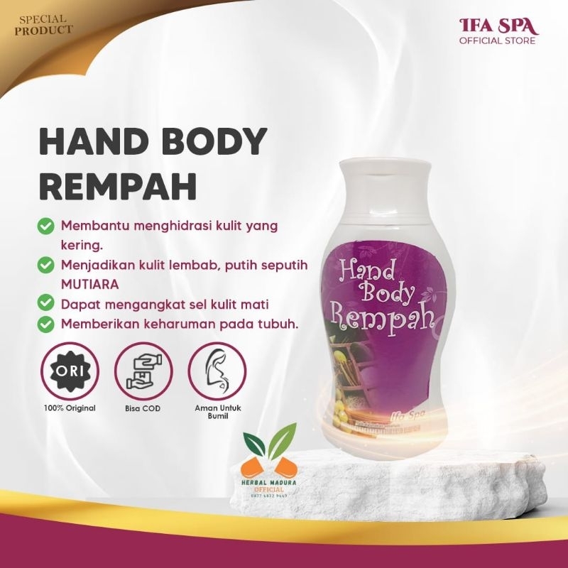 HAND BODY REMPAH BY IFA SPA