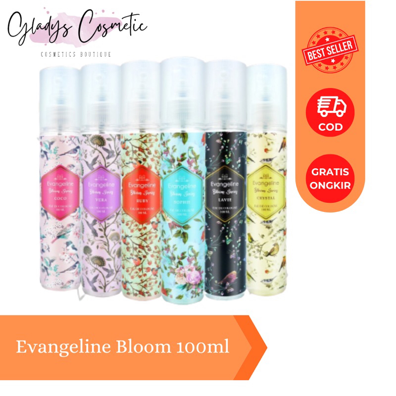 PARFUM EVANGELINE BLOOM EDC / PARFUM WANITA EVANGELINE