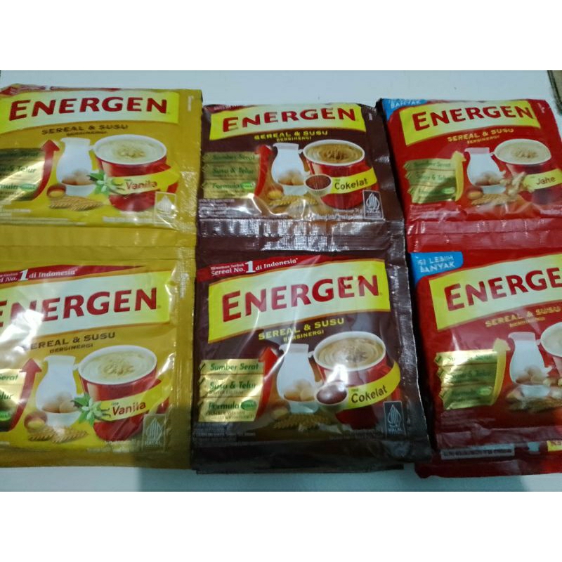 

Energen 1 renceng,10 sashet