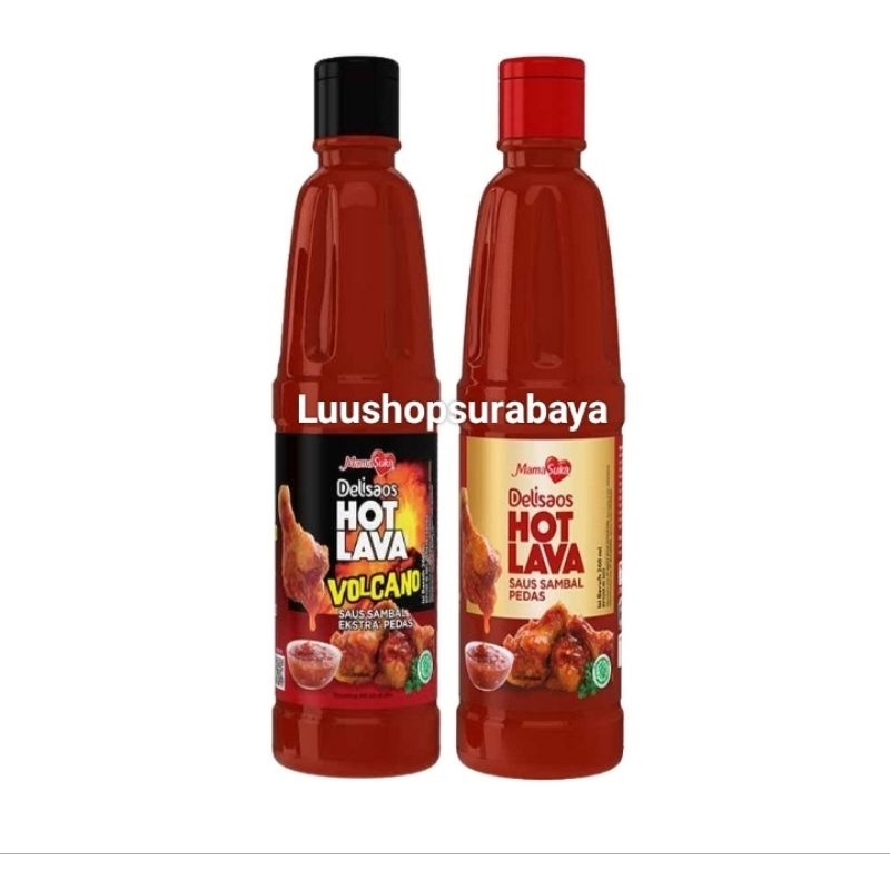 

MamaSuka Delisaos Saus Sambal Hot Lava Volcano 260ml
