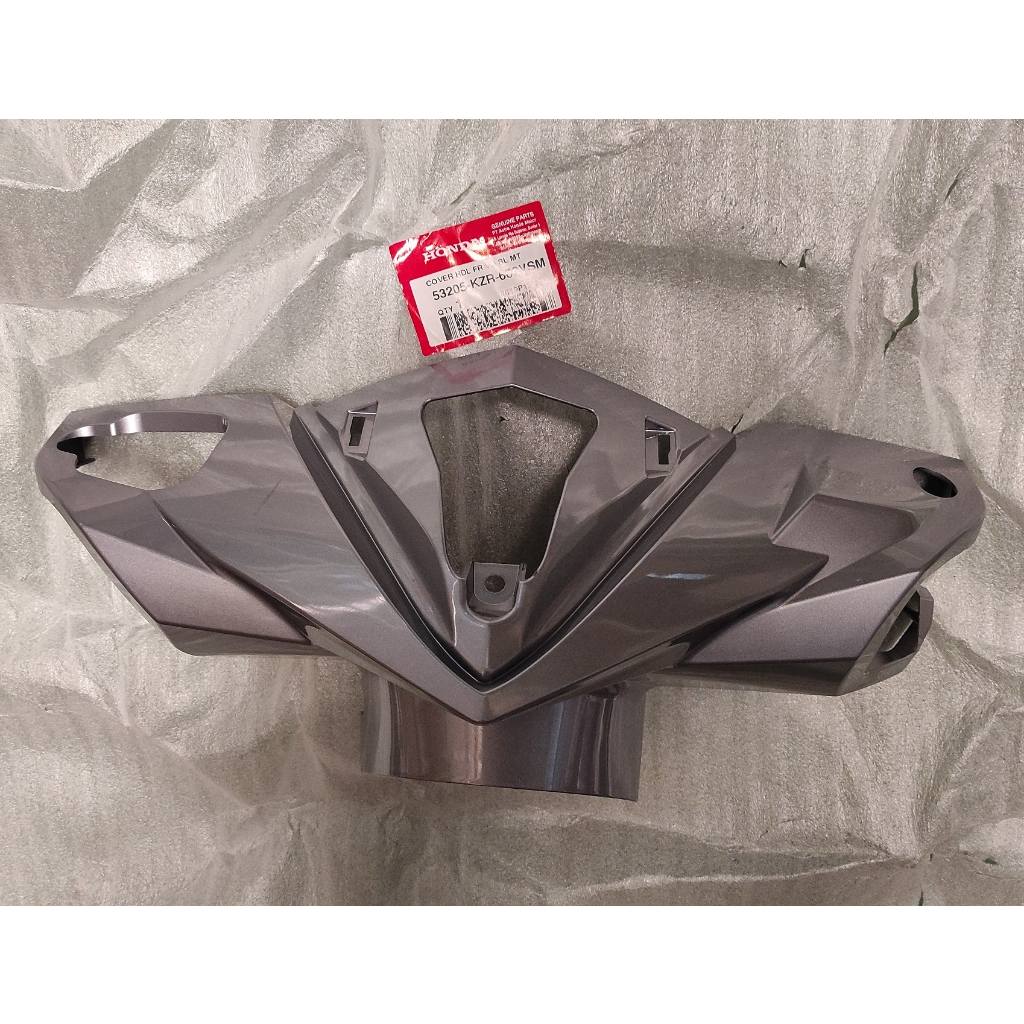 Cover Handle Batok Lampu Depan Silver Vario 125 Techno Helm In Non LED 53205-KZR-600VSM Original