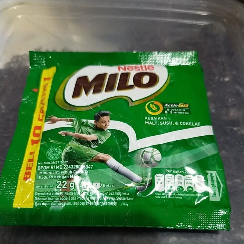 

Milo 22gram 10 sachet