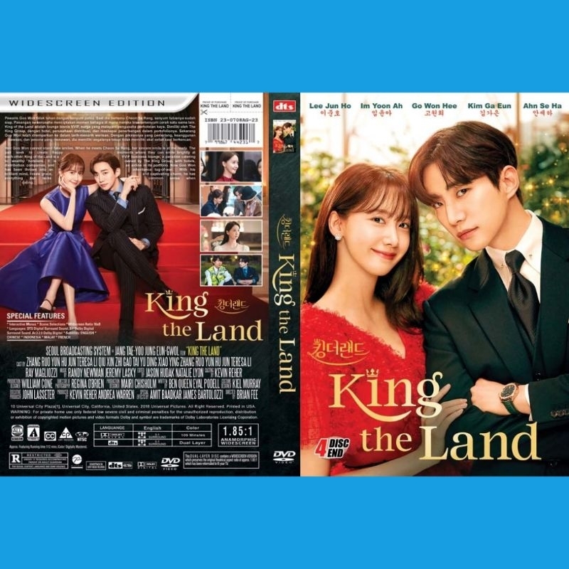 DVD KING THE LAND (2023) 4 DISC END