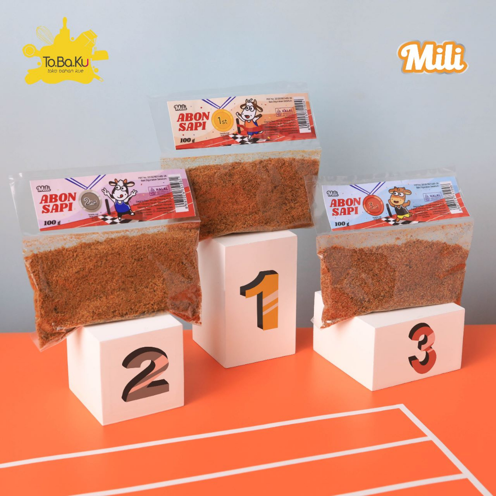 

Mili Abon Sapi Kemasan 100gr