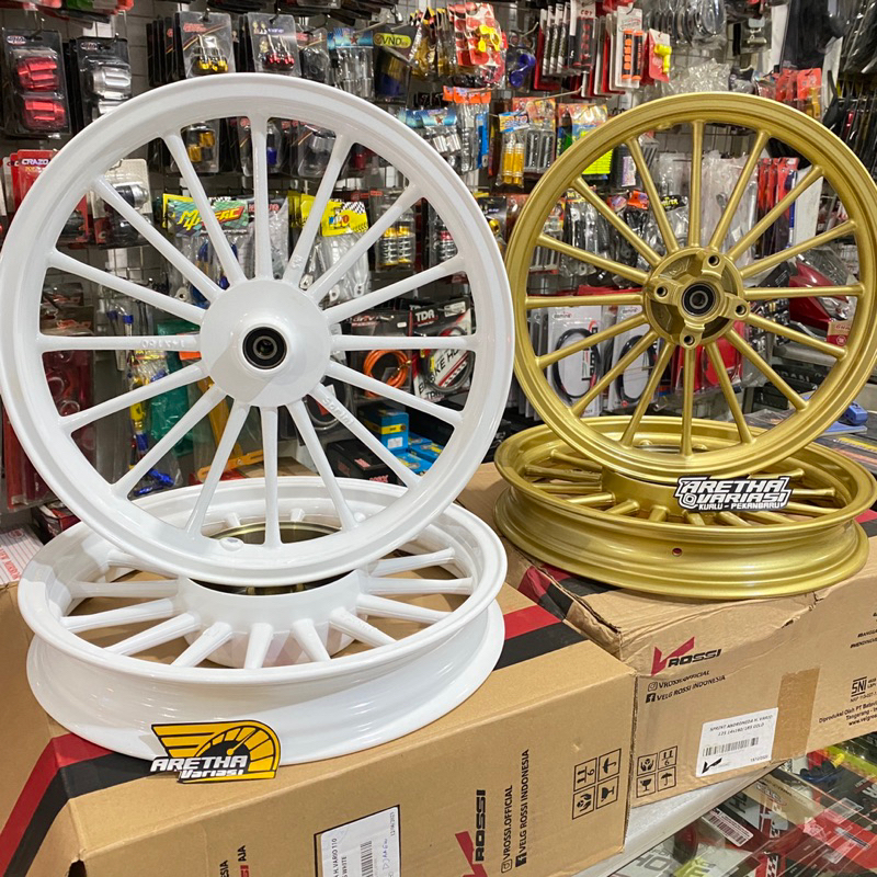 Velg V Rossi Andromeda Palang 16 Beat, Scoopy, Vario 110, Genio, Spacy, Vario 125, Vario 150