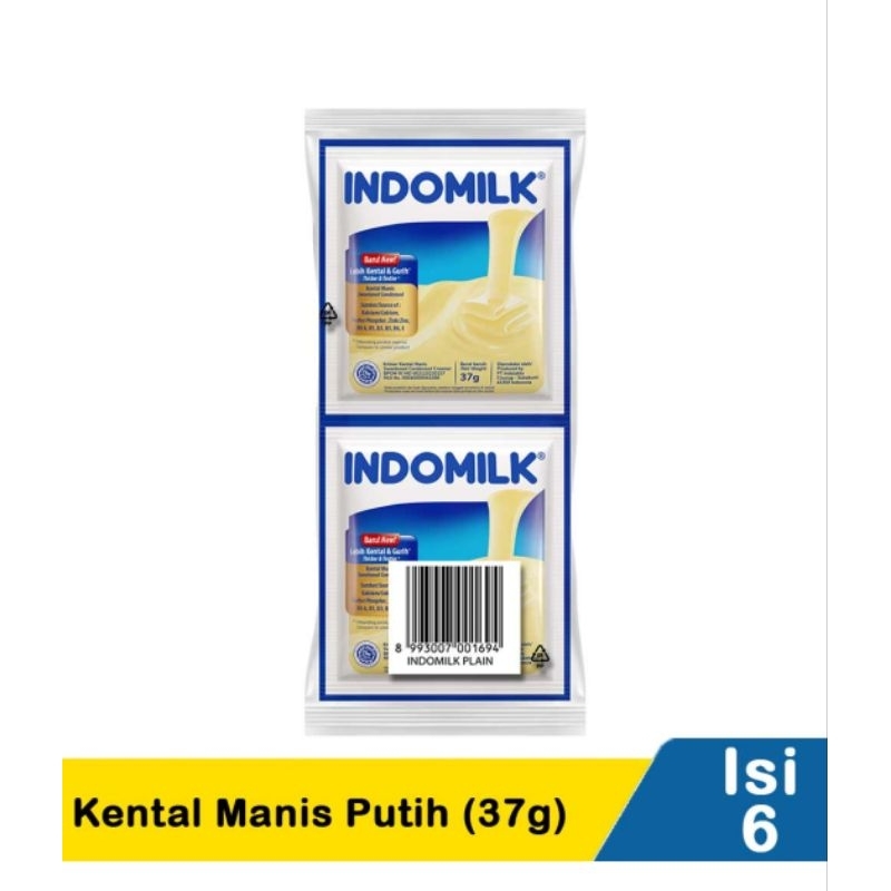 

indomilk kental manis sachet 6*37gr