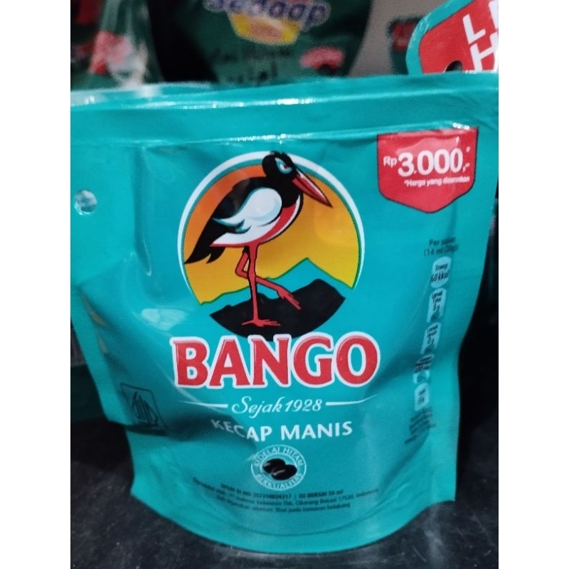 

Kecap Manis Bango Refill 59ml