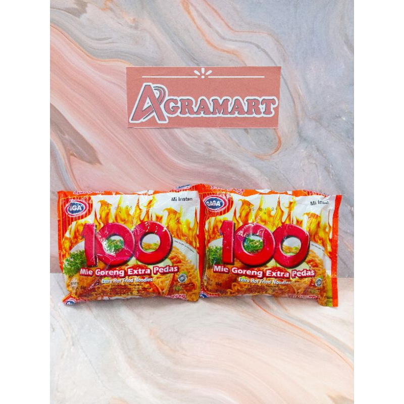 

MIE INSTAN GAGA 100 GORENG EXTRA PEDAS 88GR