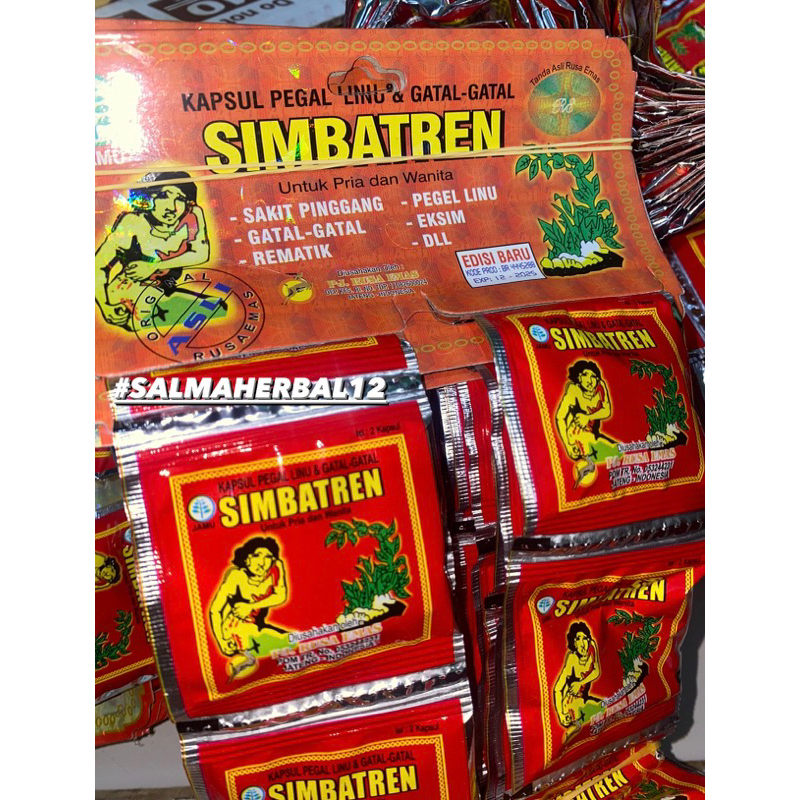 

SIMBATREN KAPSUL ISI 20 SACHET