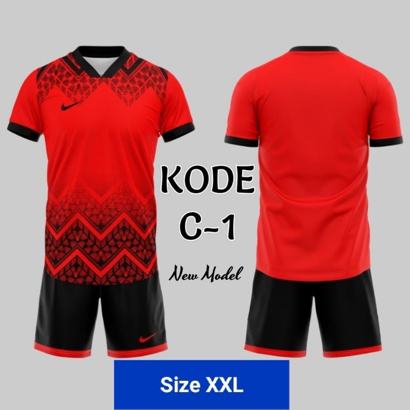 JERSEY FUTSAL/BOLA SETELAN SIZE XXL