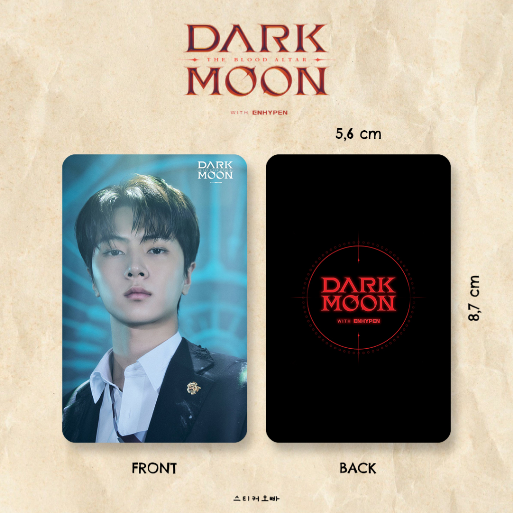 Photocard Enhypen Dark Moon (Criminal Love)