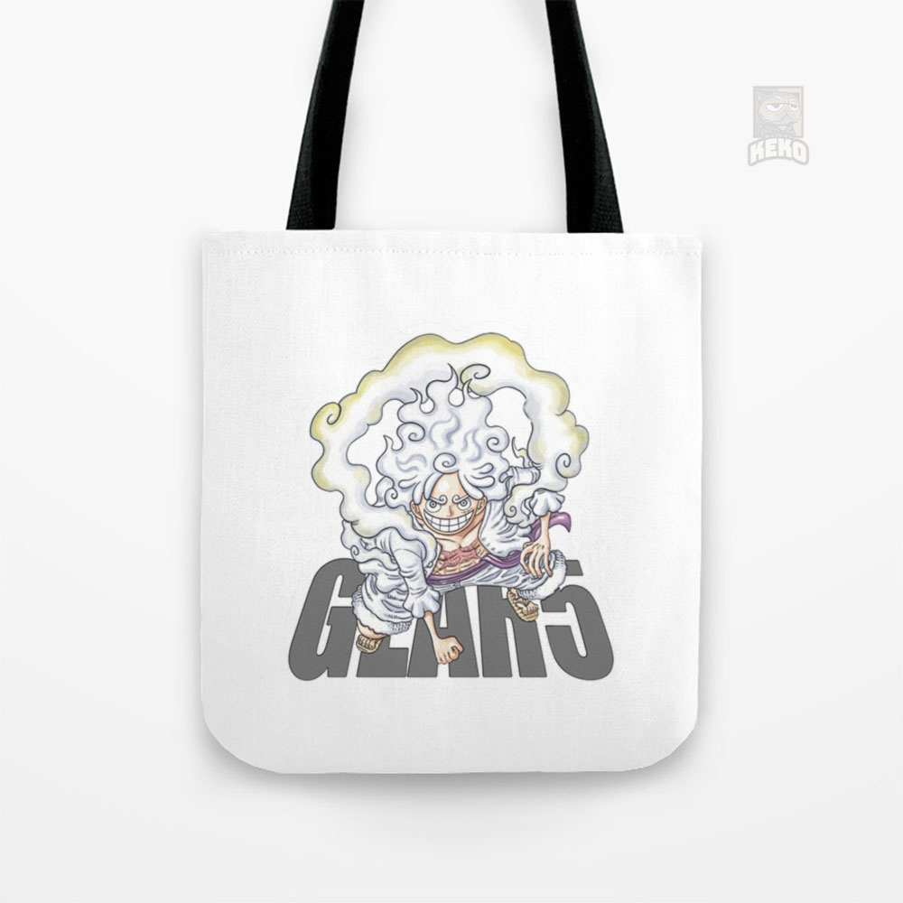 Nica Luffy Gear 5 Tote Bag Kanvas
