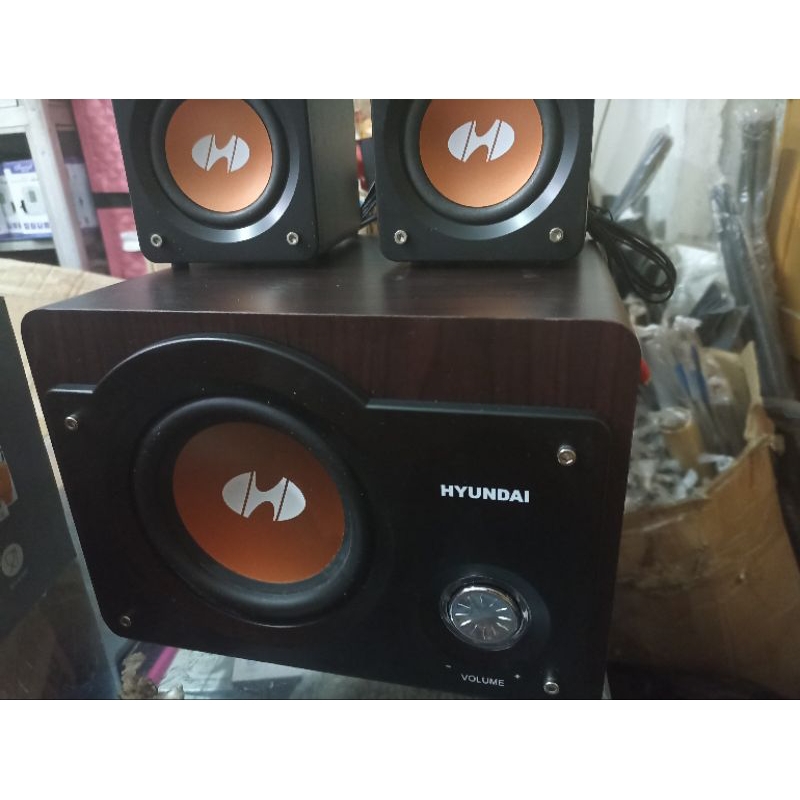 speaker 2.1 subwoofer 4in spiker aktif hyundai pc bkn altec Logitech spiker pc laptop tv home theate