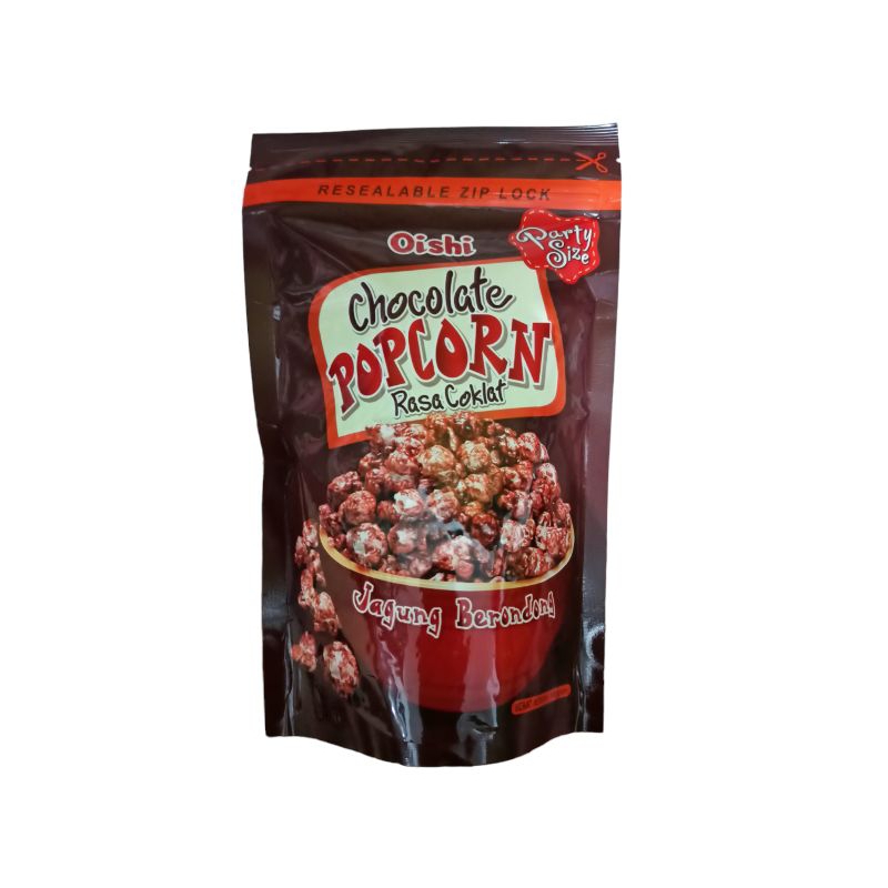 

Oishi Popcorn Rasa Coklat 100gr