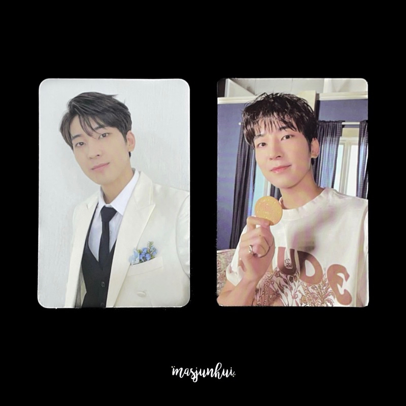 Wonwoo Seventeen FML Official Photocard PC Carat vers Regal Biskuit