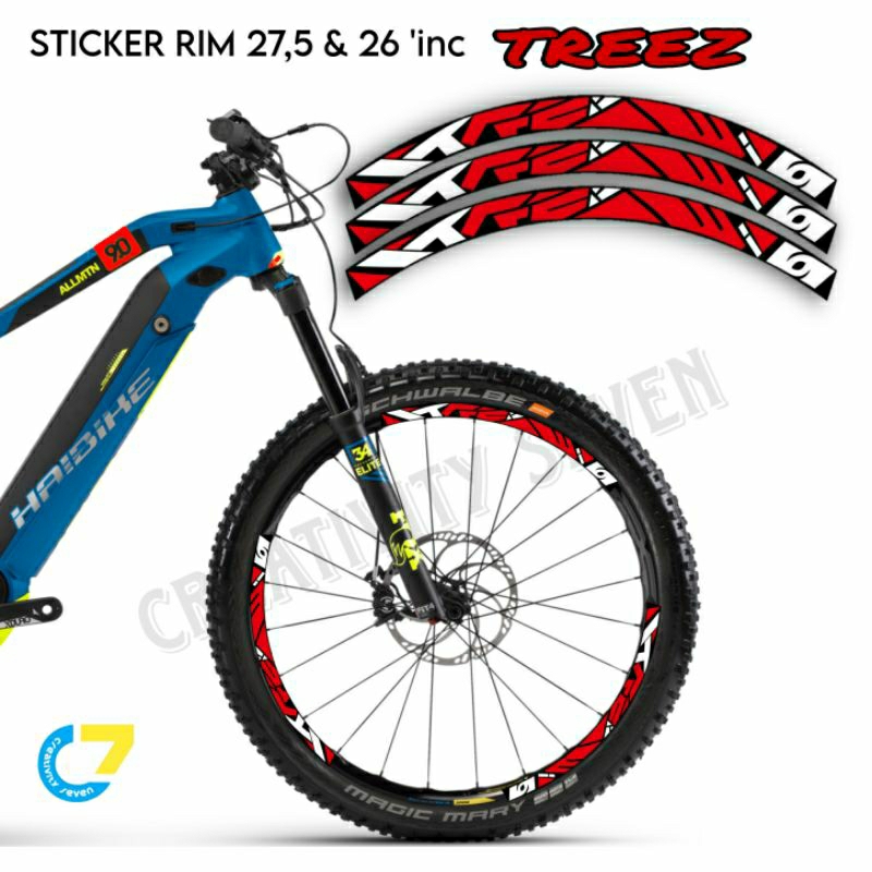 Sticker sepeda - Sticker velg sepeda - Sticker DT swiss