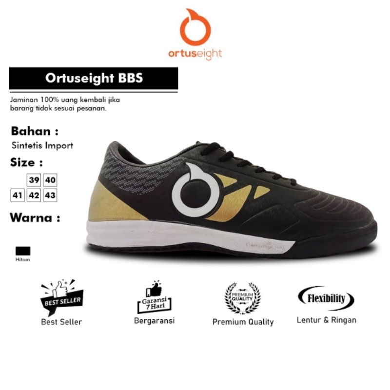 Sepatu Futsal ORTUSEIGHT BBS PREMIUM original | sepatu futsal dewasa