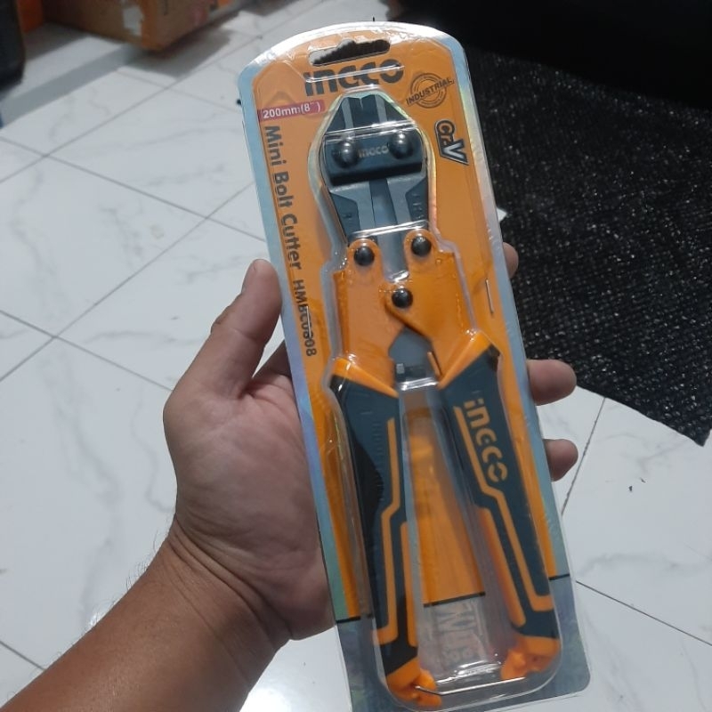 

Mini Bolt Cutter Ingco 8 Inch