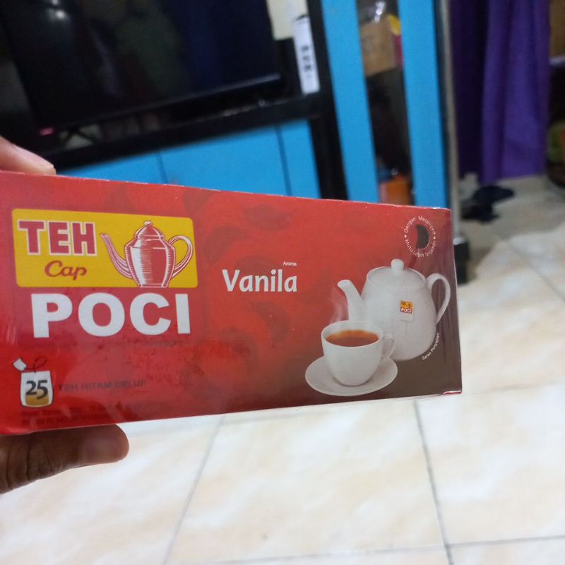 

Teh celup Cap Poci rasa Vanilla