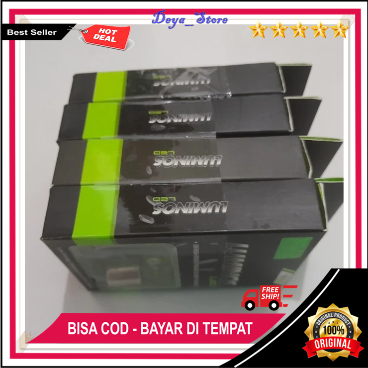 Lampu Senja 6 Titik Led Luminos Crystal T10 Universal Nmax Aerox Vario Original High Quality