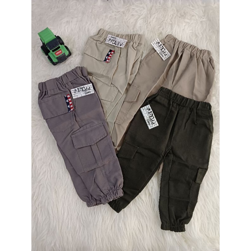 jogger cargo anak nigieshop