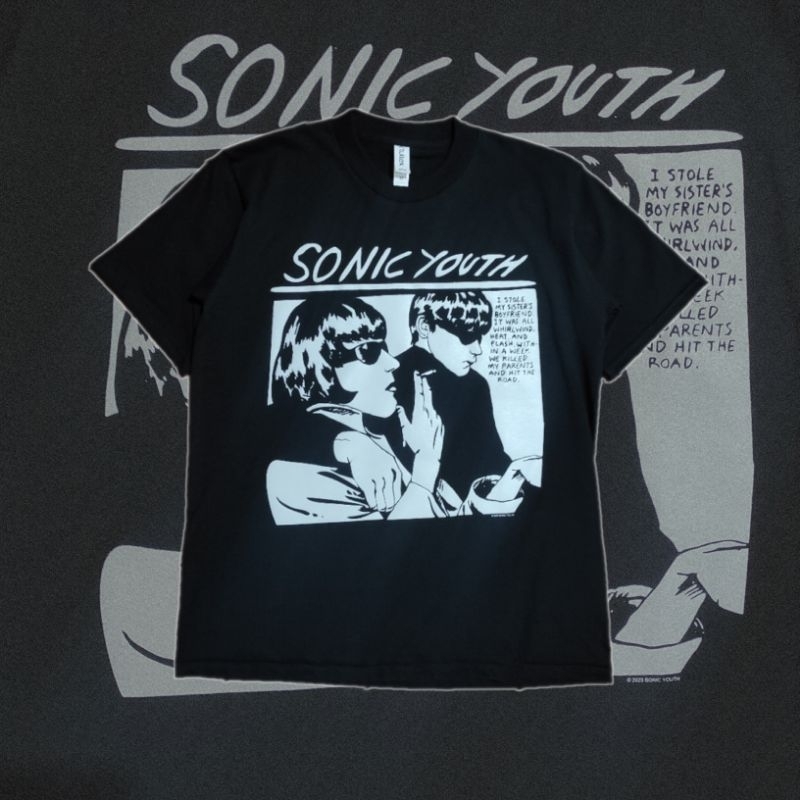 SONIC YOUTH TSHIRT GOO ALBUM