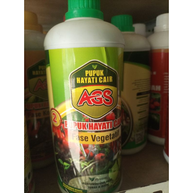 Pupuk Hayati Cair AGS Fase vegetatif 1 liter