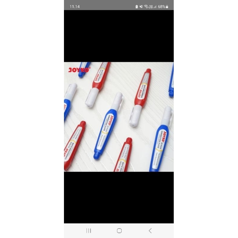 

(1 LUSIN) TIP-EX CAIR CF-P235 JOYKO / CORRECTION FLUID / PENGHAPUS KOREKSI CAIR