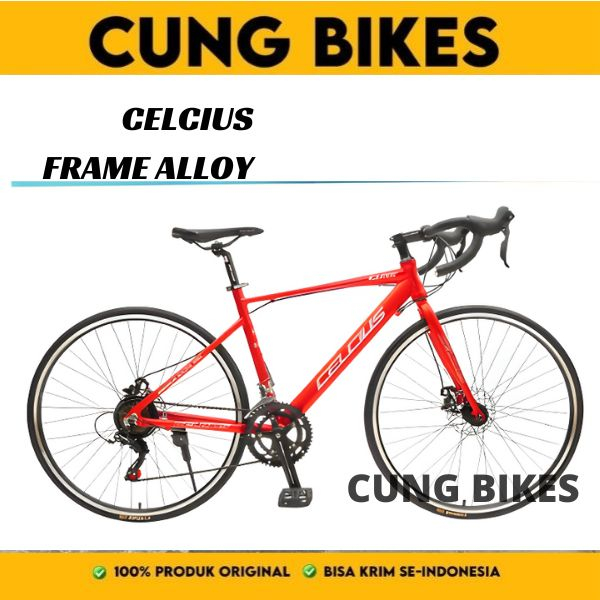 Sepeda Balap Celcius Roadbike 700c Frame Alumunium