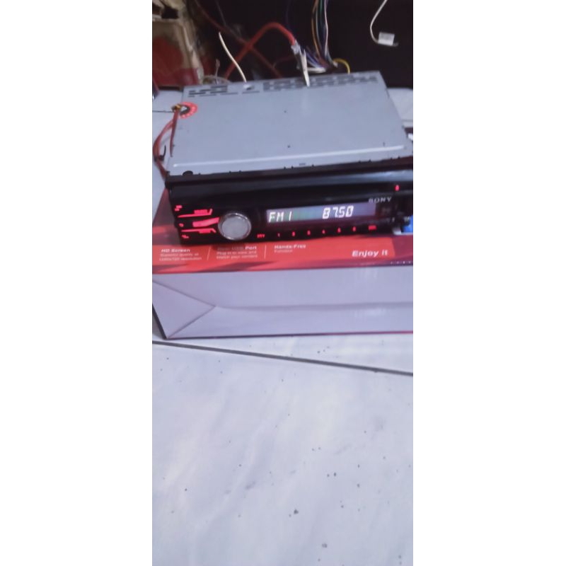 Tape mobil Headunit single din Sony x plod