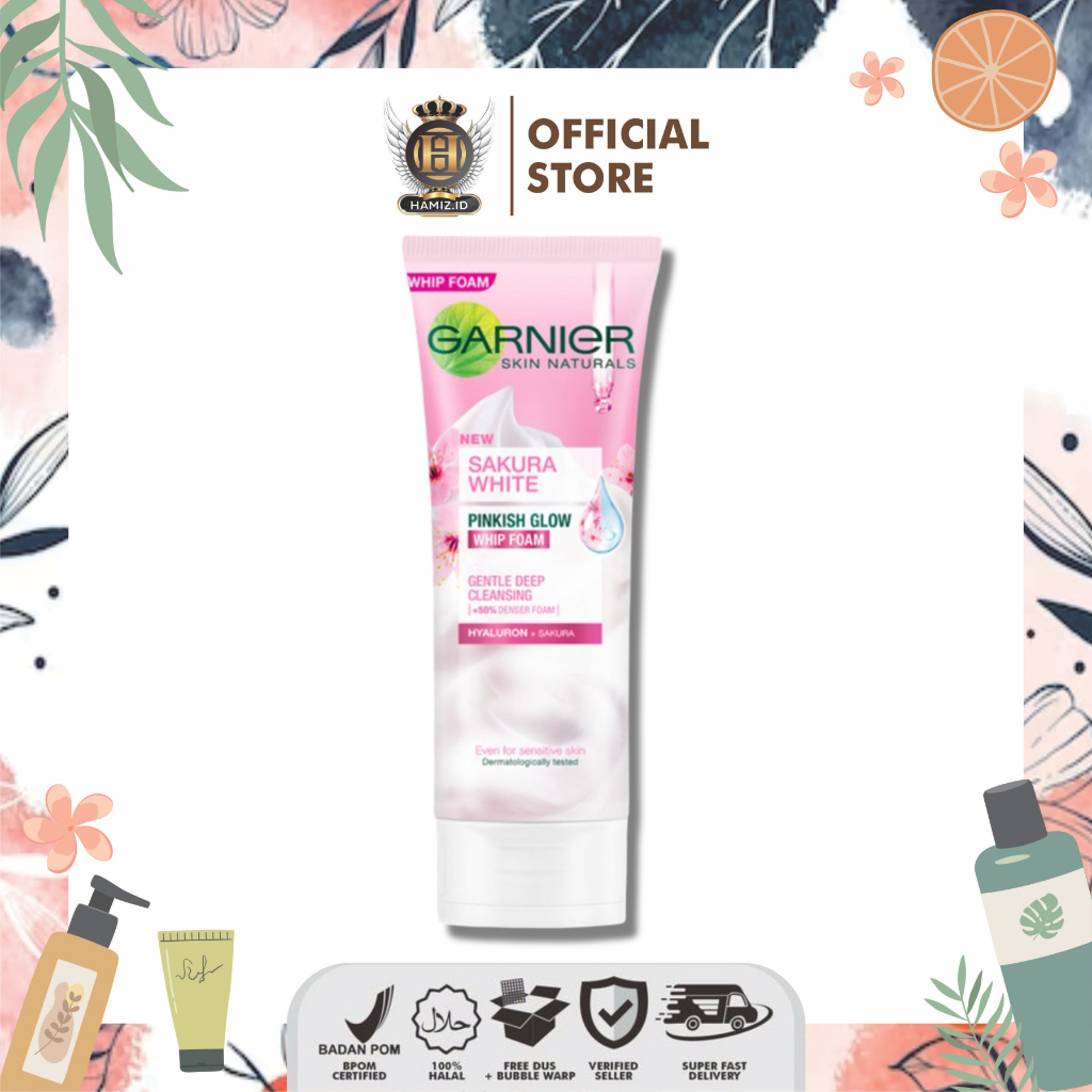 Garnier Sakura White Pinkhis Glow Whip Foam Skincare
