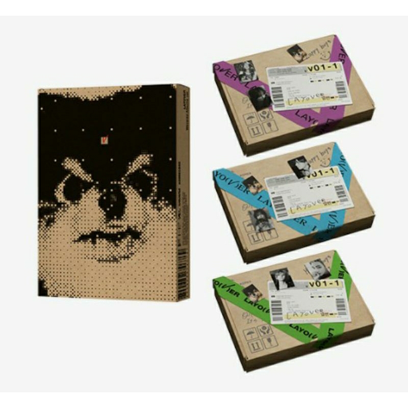 [DP ONLY] ALBUM SOLO V BTS - LAYOVER (KTOWN4U)