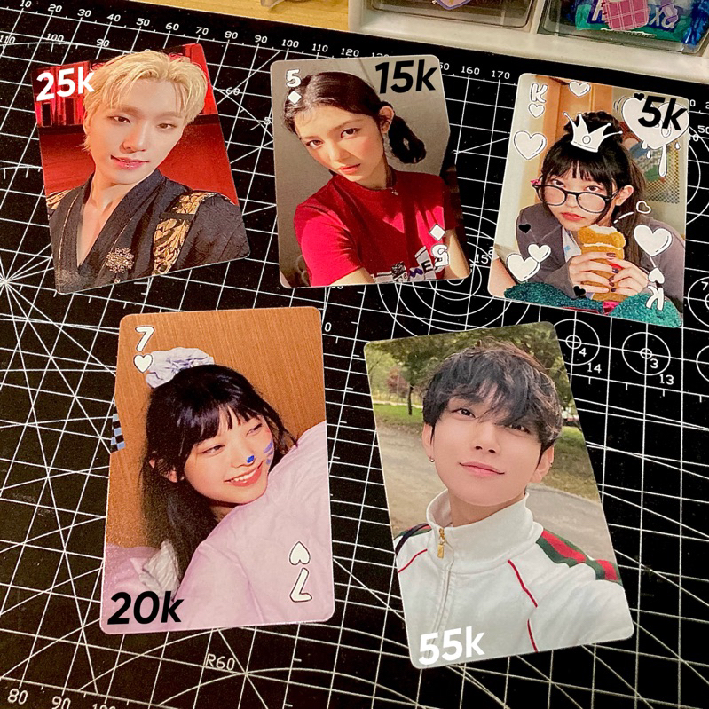 seventeen dino deluxe fml joshua its making photobook newjeans danielle selca no. 5 haerin concept k