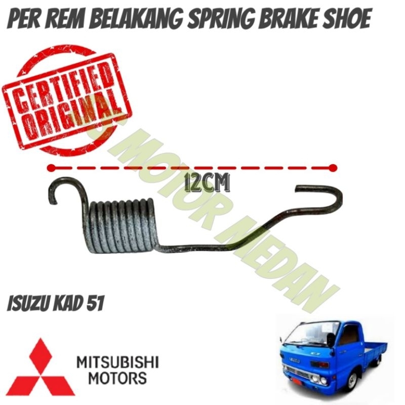 PER REM BELAKANG SPRING BRAKE SHOE ISUZU KAD 51