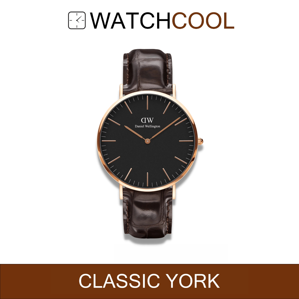 [ 100% ORIGINAL - GARANSI 2TH ] Daniel Wellington Jam Tangan Pria CLASSIC YORK