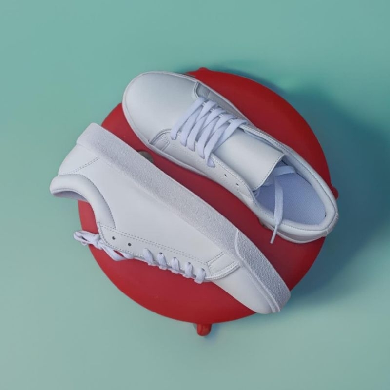 SEPATU SNEAKERS PUTIH POLOS UNISEX / SEPATU SNEAKERS PRIA PUTIH POLOS / SEPATU SNEAKERS WANITA PUTIH