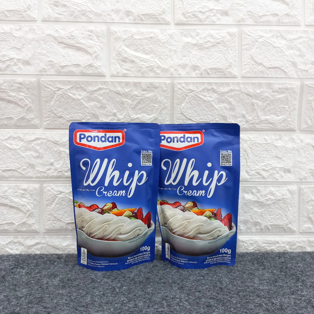 

Pondan Whip Cream 100g