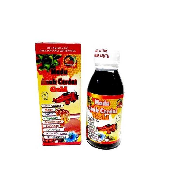 

MADU ANAK CERDAS GOLD/VITAMIN ANAK/madu herbal