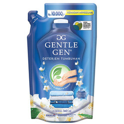 Gentle Gen Deterjen Cair Morning Breeze 360mL Pouch