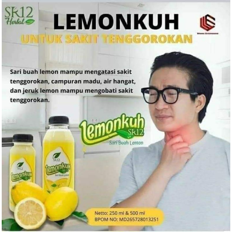 

LEMONKUH SR12 sari buah lemon