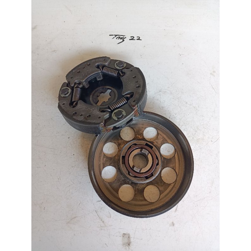 mangkok kampas ganda set Suzuki rc 100 spirit bravo crystal