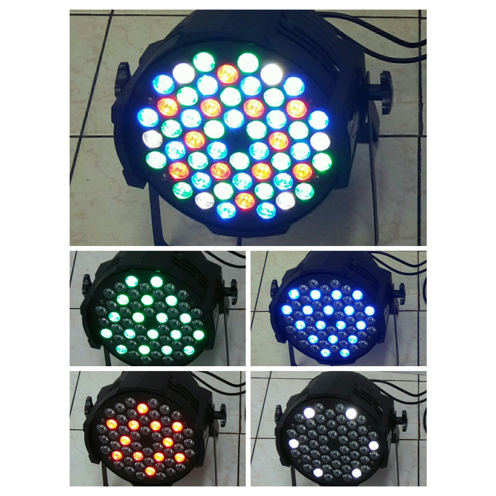 Lampu Parled RGBW 54x3W