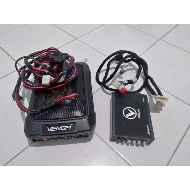 Paketan Prosesor venom Pandora vpr 3.4Subwoofer kolong Venom